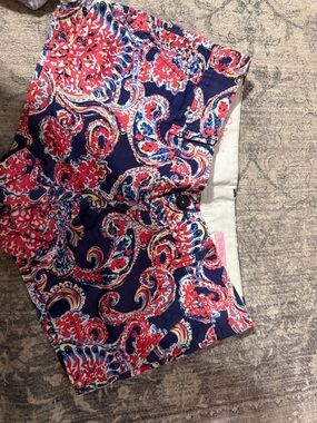 Lilly Pulitzer Pink and Multicolor Floral Shorts